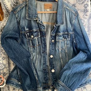 American Eagle Denim Jacket size XXL
